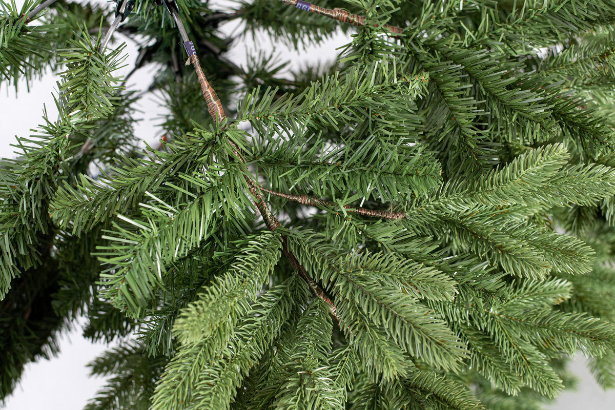 WEIHNACHTSBAUM 210 cm  - Grün, Basics, Kunststoff/Metall (122/210cm)