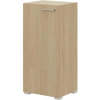 KOMMODE 50/108/41,9 cm  in Eichefarben  - Edelstahlfarben/Eichefarben, Design, Holzwerkstoff/Metall (50/108/41,9cm) - Cantus