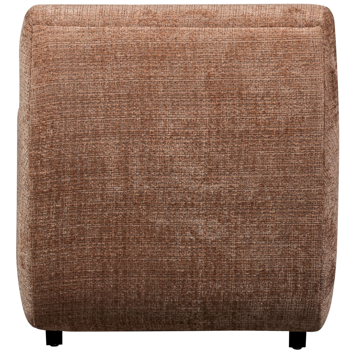 SESSEL in Chenille Beige  - Beige/Schwarz, Design, Kunststoff/Textil (75/82/96cm) - Livetastic