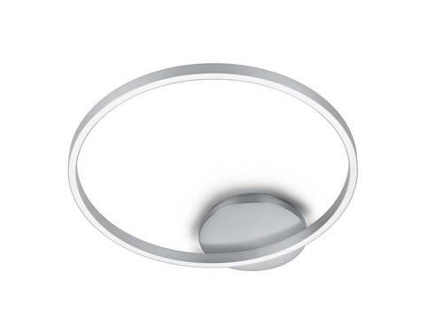 DECKENLEUCHTE   600 cm   - Nickelfarben, Basics, Metall (600cm) - GKS Knapstein