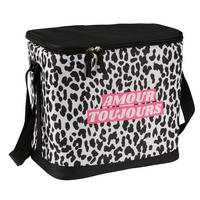 KÜHLBOX Leo Heart Schwarz, Weiß  - Schwarz/Weiß, Trend, Kunststoff (29/27/18cm)