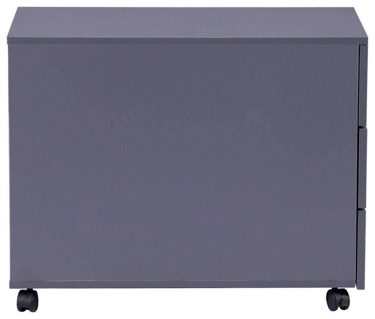 ROLLCONTAINER 39/55/70 cm  - Grau, MODERN, Holzwerkstoff/Kunststoff (39/55/70cm) - Livetastic
