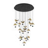 LED-HÄNGELEUCHTE 78/220 cm  - Klar/Schwarz, Design, Metall (78/220cm)
