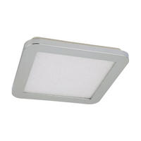 PLAFONIERĂ CU LED - culoare crom, Basics, plastic/metal (40cm)