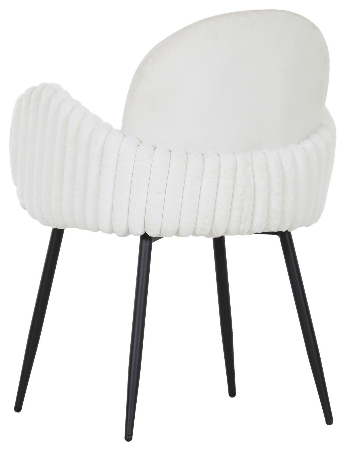 SCAUN CU BRAțE in bej  - bej/negru, Design, metal/textil (63/83/62cm) - Landscape