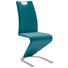 SCHWINGSTUHL in Metall, Textil Chromfarben, Petrol - Chromfarben/Petrol, Design, Textil/Metall (45/102/62cm) SCHWINGSTUHL in Metall, Textil Chromfarben, Petrol - Chromfarben/Petrol, Design, Textil/Metall (45/102/62cm)