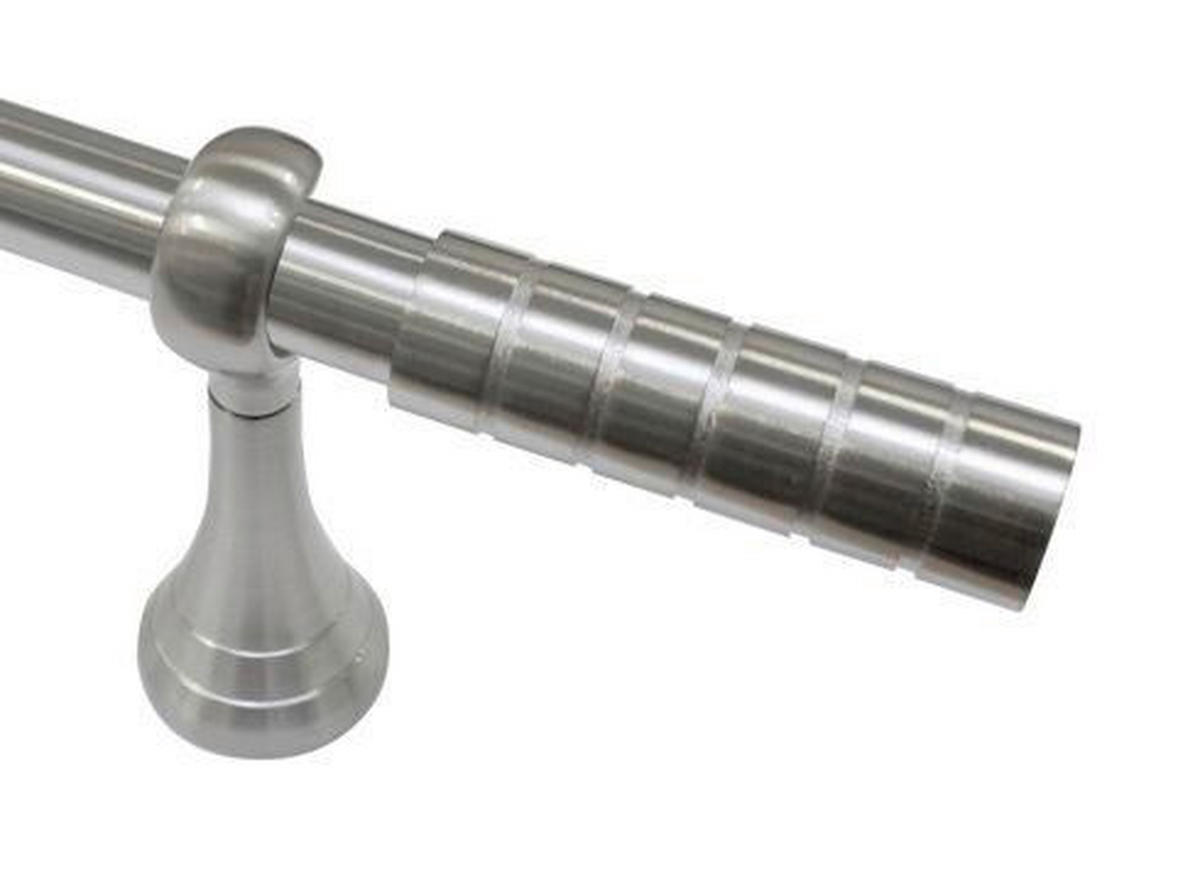 VODILO   240 cm    barve nerjavečega jekla  - barve nerjavečega jekla, Konvencionalno, kovina (240cm) - Gardinia