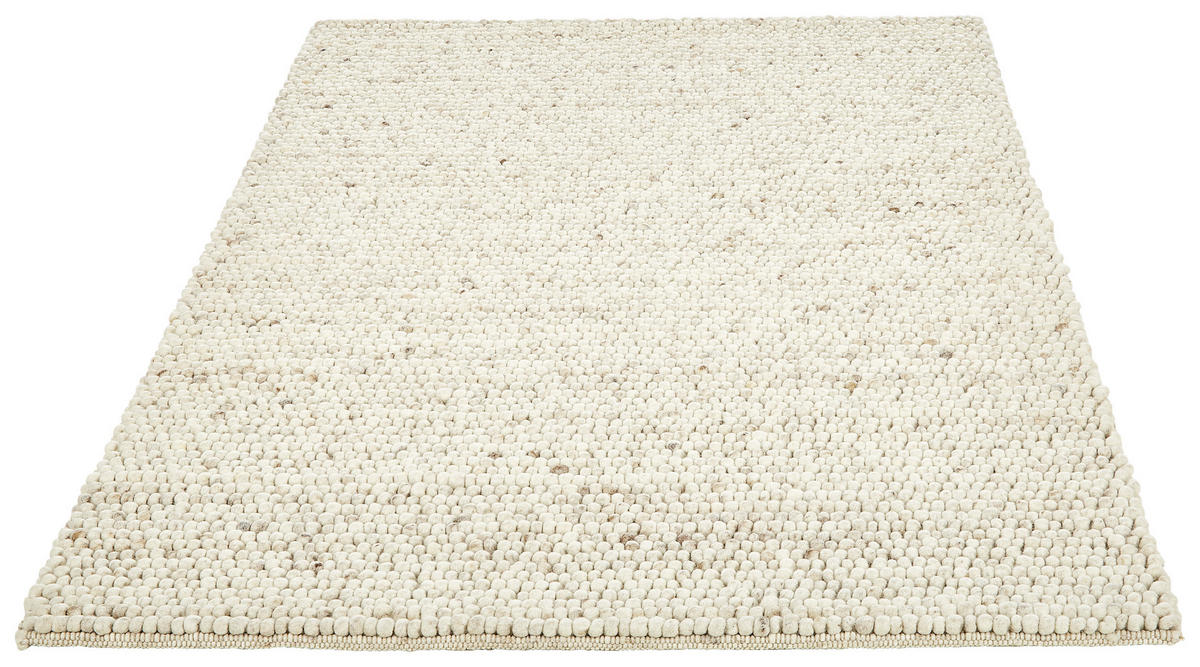 HANDWEBTEPPICH 130/200 cm Centa Dallas Creme  - Creme, KONVENTIONELL, Textil (130/200cm) - Linea Natura
