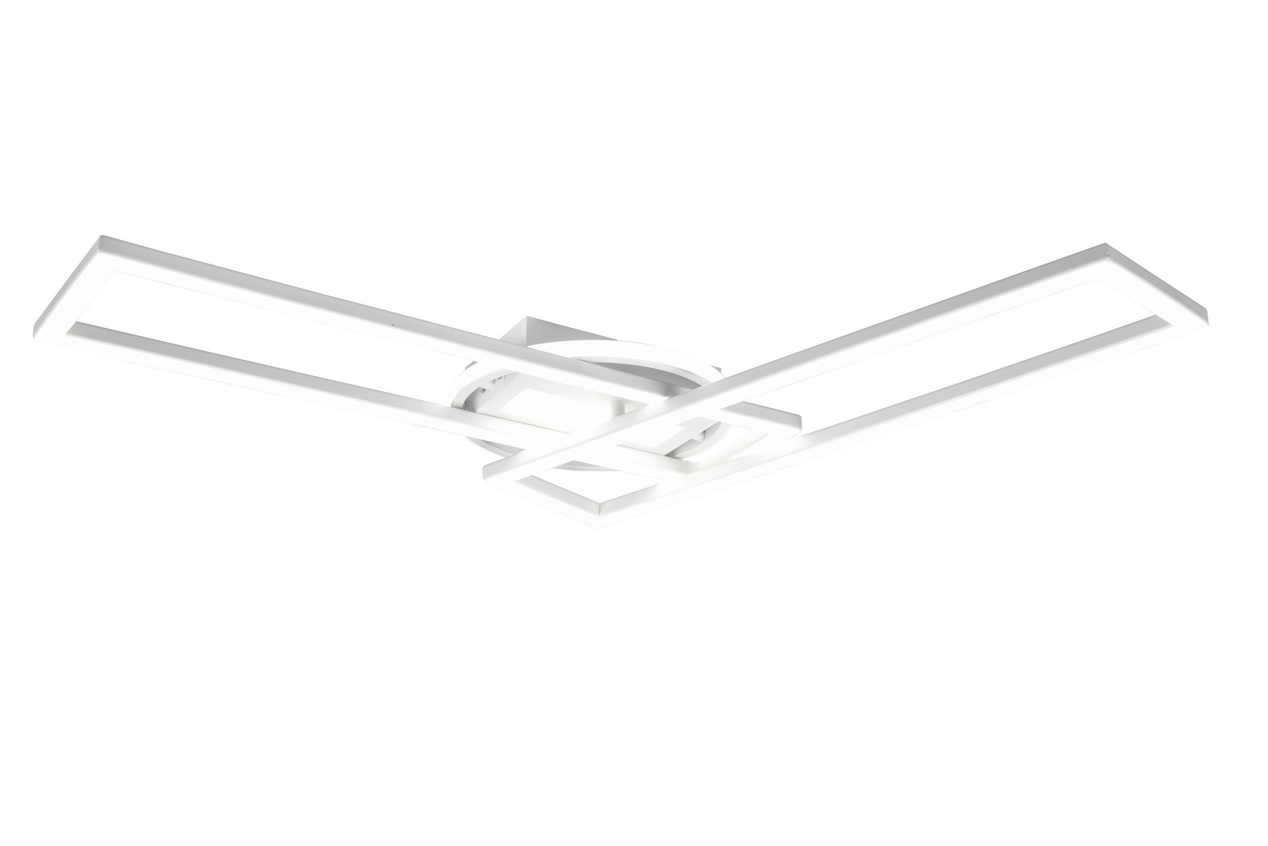 LED SVJETILJKA STROPNA Twister  - bijela, Basics, metal (90,5/24,5/8,5cm)