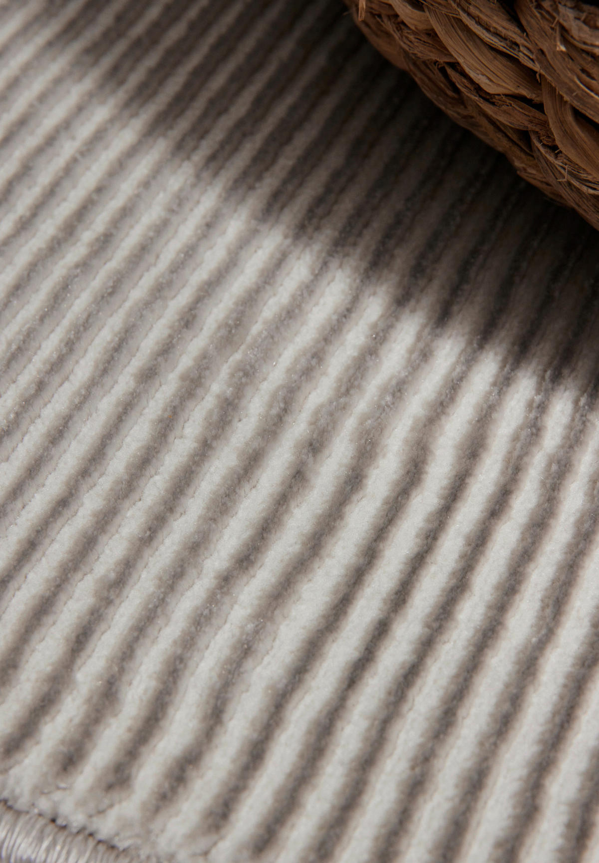 LÄUFER 80/240 cm Perles  - Creme/Grau, Basics, Kunststoff (80/240cm) - Elle Decoration