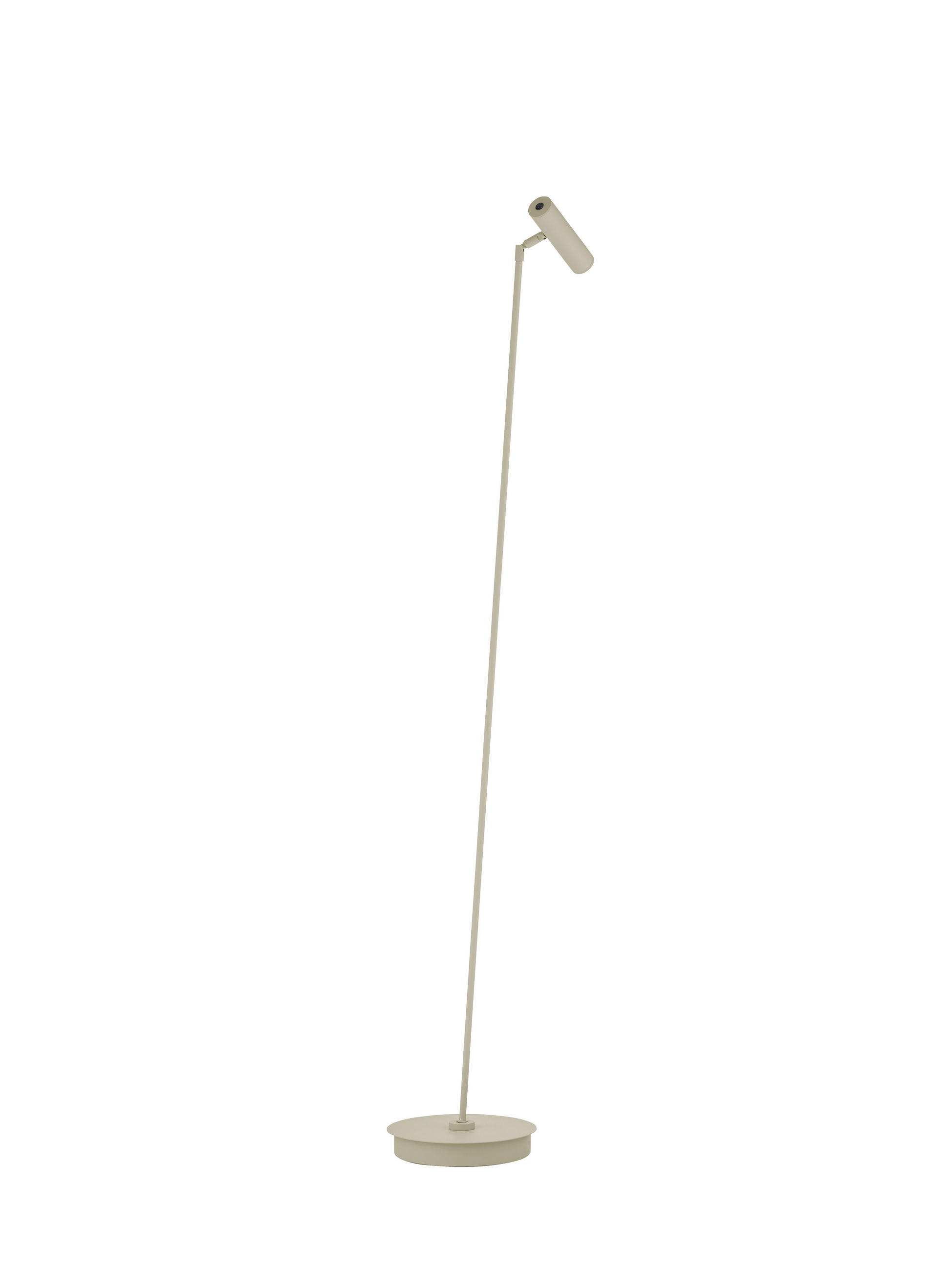 LED-STEHLEUCHTE 54.5/137 cm    - Sandfarben, Basics, Metall (54.5/137cm) - Hell