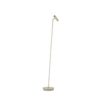 LED-STEHLEUCHTE 54.5/137 cm    - Sandfarben, Basics, Metall (54.5/137cm) - Hell