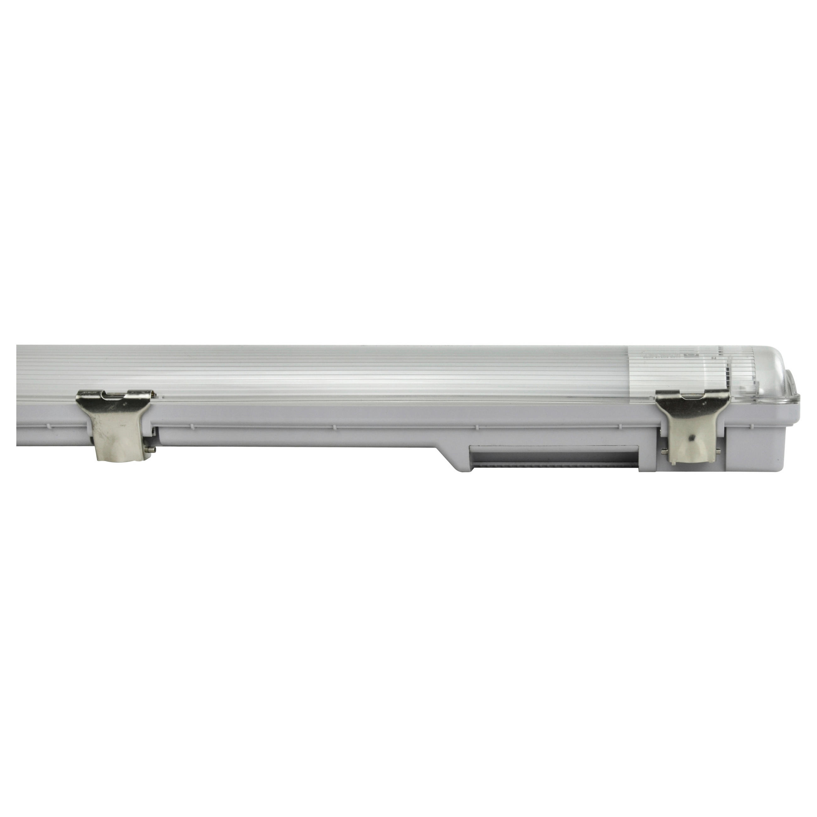 LED-DECKENLEUCHTE 156,8/8,8/5,2 cm   - Grau, Basics, Kunststoff (156,8/8,8/5,2cm)