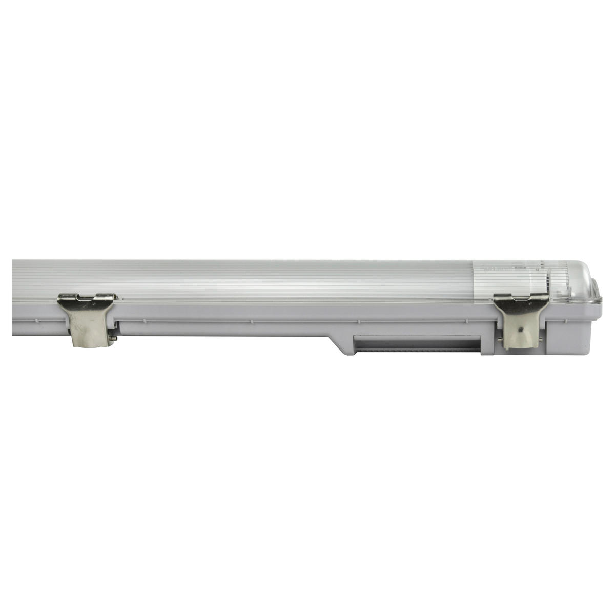 LED-DECKENLEUCHTE 156,8/8,8/5,2 cm   - Grau, Basics, Kunststoff (156,8/8,8/5,2cm)