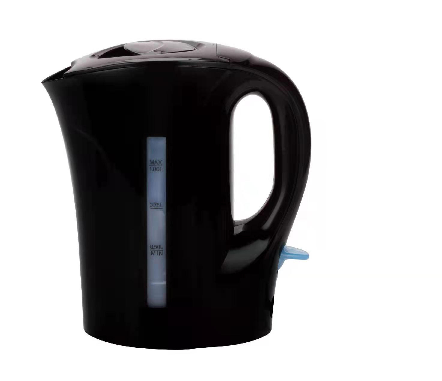 Wasserkocher William Schwarz Kunststoff 1 Liter 1.000w