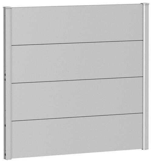 SICHTSCHUTZ - Silberfarben, Basics, Metall (96/91/4,4cm) - Biohort