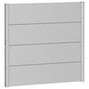 SICHTSCHUTZ - Silberfarben, Basics, Metall (96/91/4,4cm) - Biohort