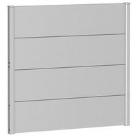 SICHTSCHUTZ - Silberfarben, Basics, Metall (96/91/4,4cm) - Biohort