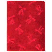 Pătură 150/200 cm  - roșu, Basics, textil (150/200cm) - MISTRAL