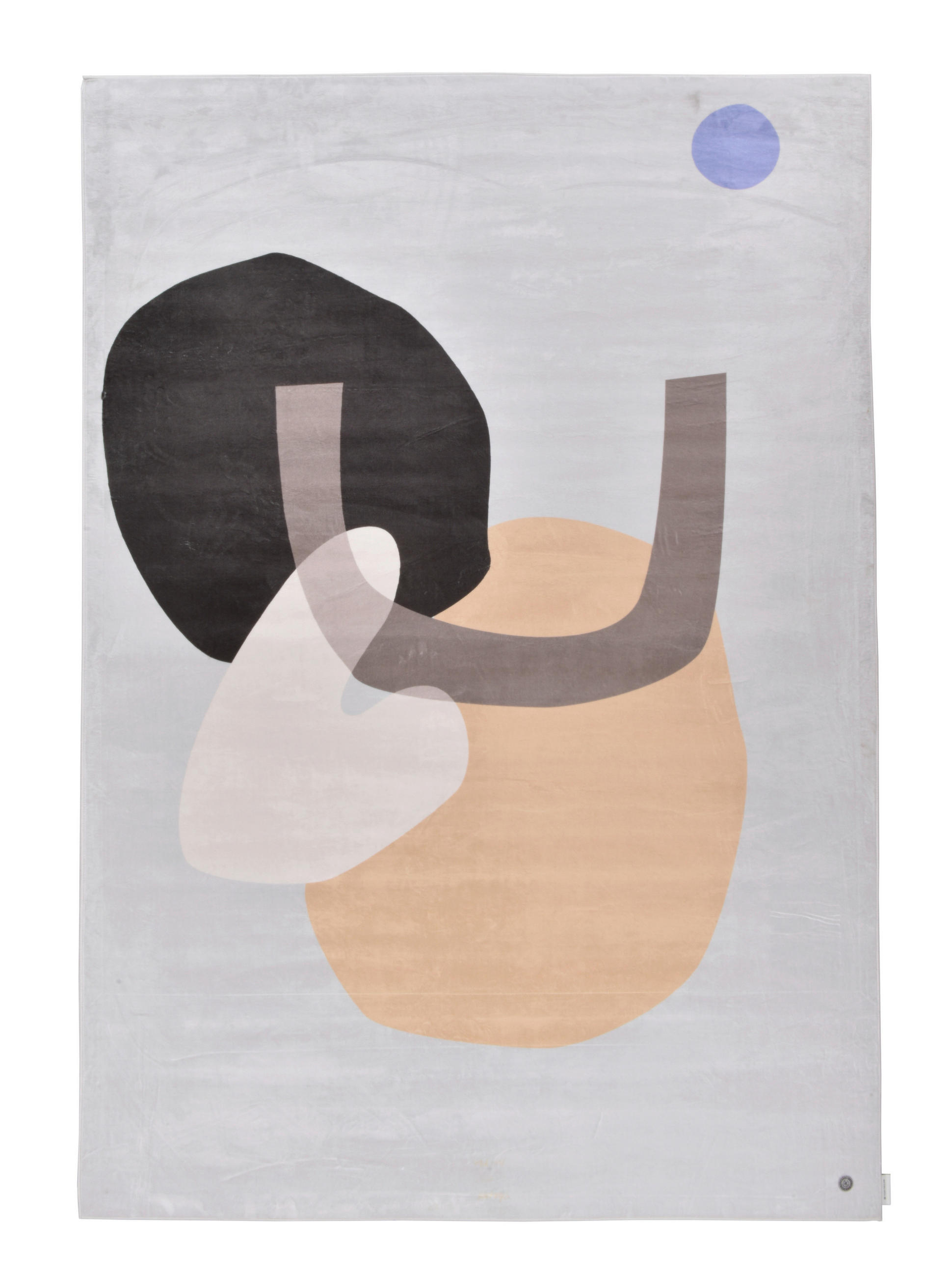 WEBTEPPICH 160/230 cm SHAPES - SIX Multicolor, Hellbraun  - Hellbraun/Multicolor, Design, Textil (160/230cm) - Tom Tailor