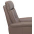 RELAXSESSEL Echtleder - Edelstahlfarben/Braun, Design, Leder/Metall (76/113/88cm) - Beldomo Premium