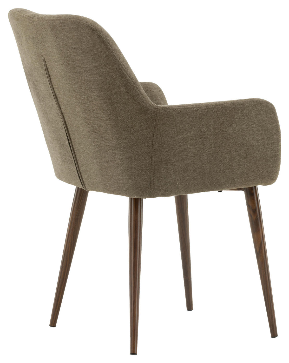 STOLSET stål flatväv  - mörkgrå/brun, Design, metall/textil (60/90/62cm) - Livetastic