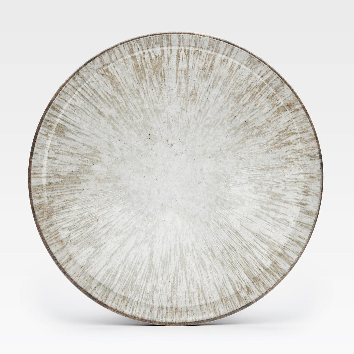 PIZZATELLER Porzellan Kreta  - Hellbraun/Weiß, Basics, Keramik (33cm) - Van Well