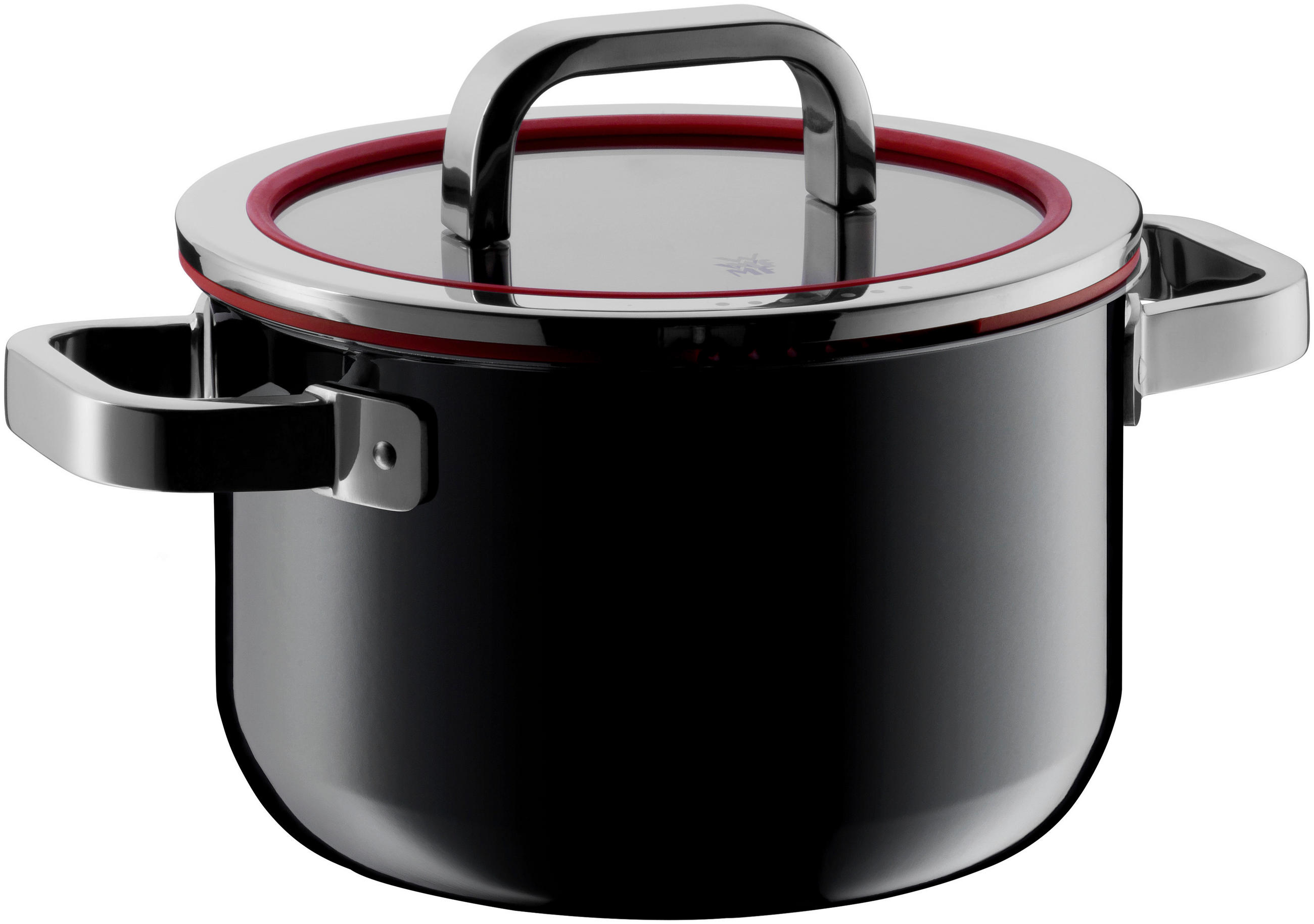LONAC ZA KUHANJE 3,7 l Fusiontec Functional - crna, Basics, staklo/metal (20cm) - WMF