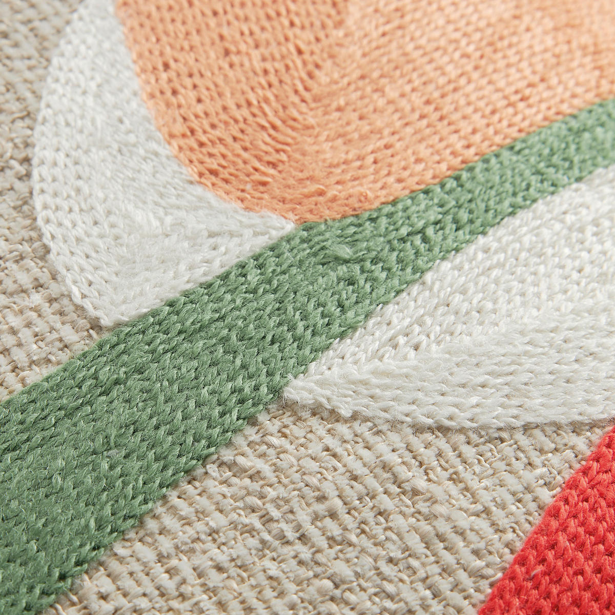 KISSENHÜLLE MR-Harmony multi 45/45 cm  - Beige/Creme, Design, Textil (45/45cm) - Musterring