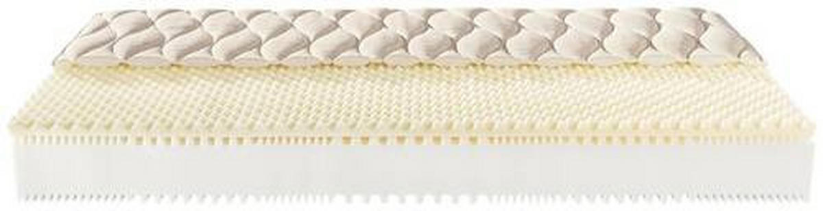 KOMFORTSCHAUMMATRATZE 140/200 cm Höhe ca. 24 cm  - Beige, Basics, Textil (140/200cm) - Valnatura