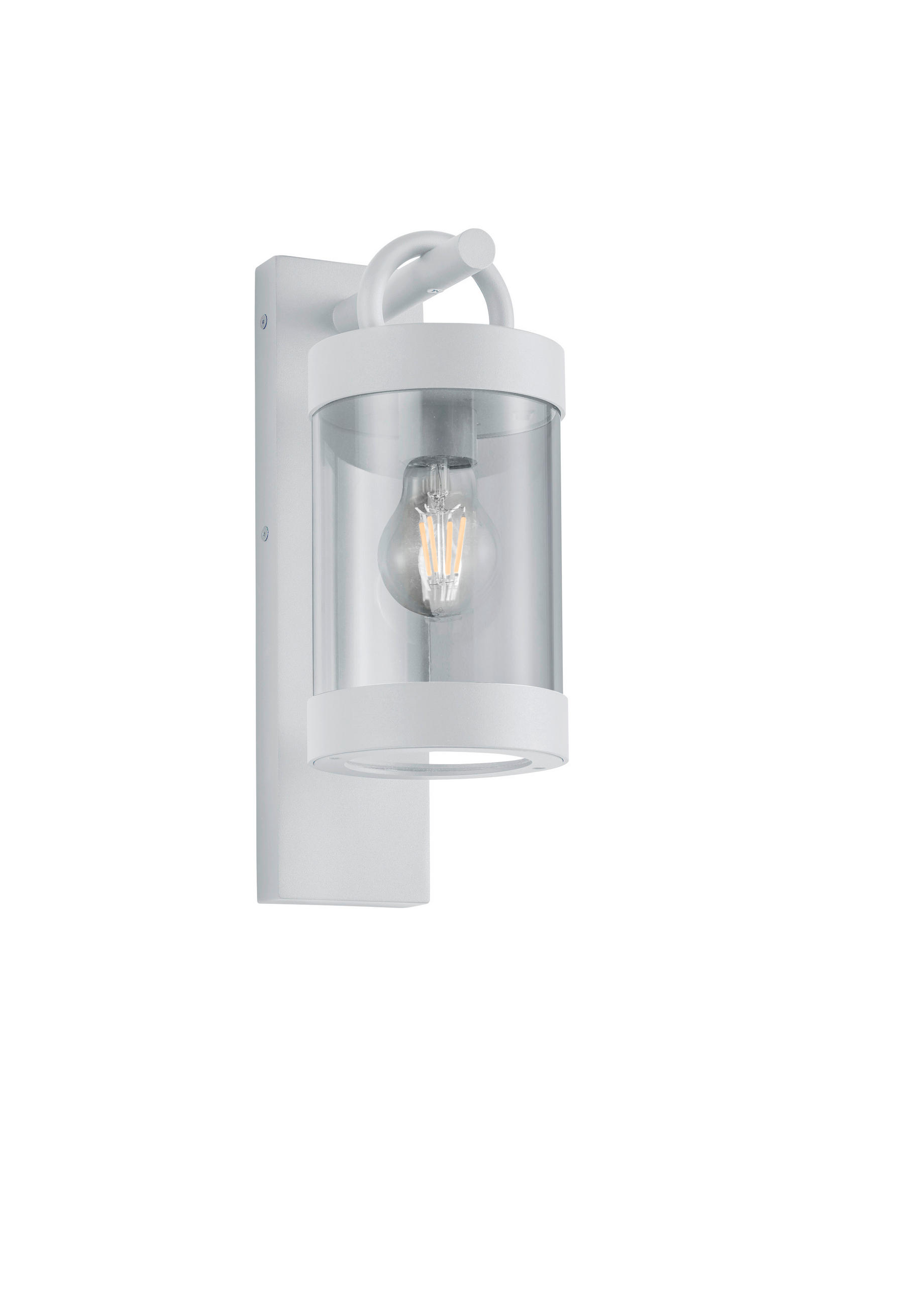 AUSSENWANDLEUCHTE - Weiss, Basics, Metall (12,5/33/18,6cm) - Trio Leuchten