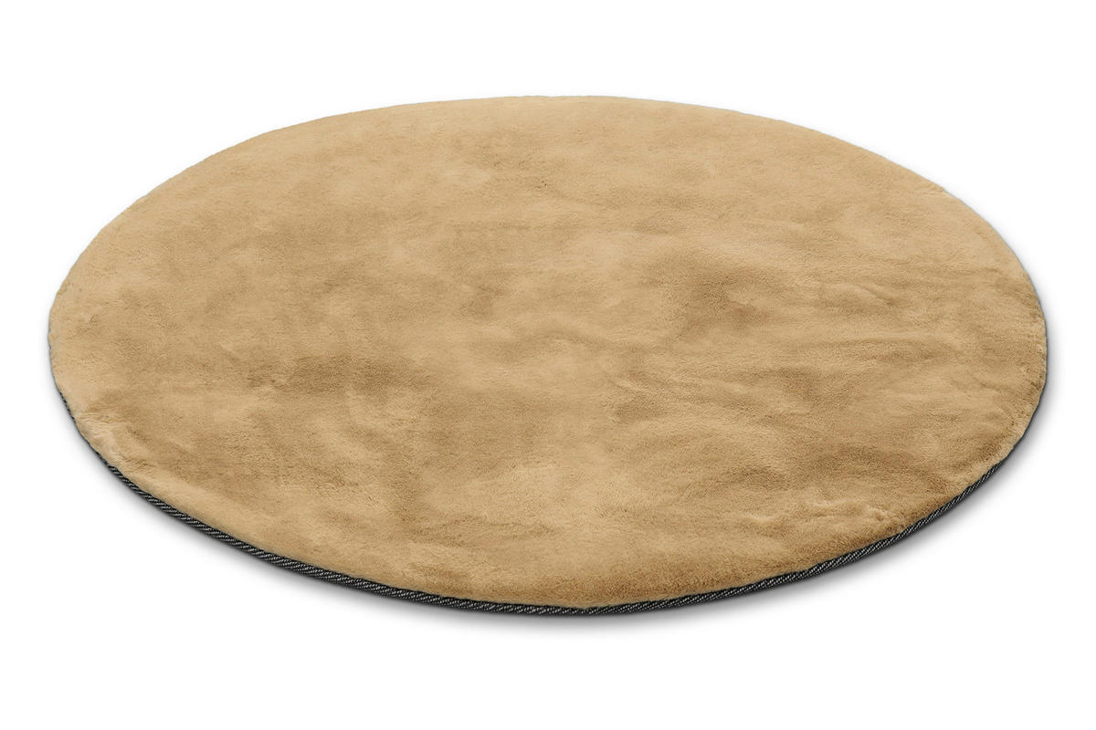 HOCHFLORTEPPICH 100 cm ESP-4377-10 Beige  - Beige, KONVENTIONELL, Textil (100cm) - Esprit