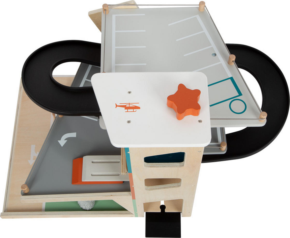 PARKGARAGE  - Multicolor, Basics, Holz/Kunststoff (62/43/36cm) - small foot