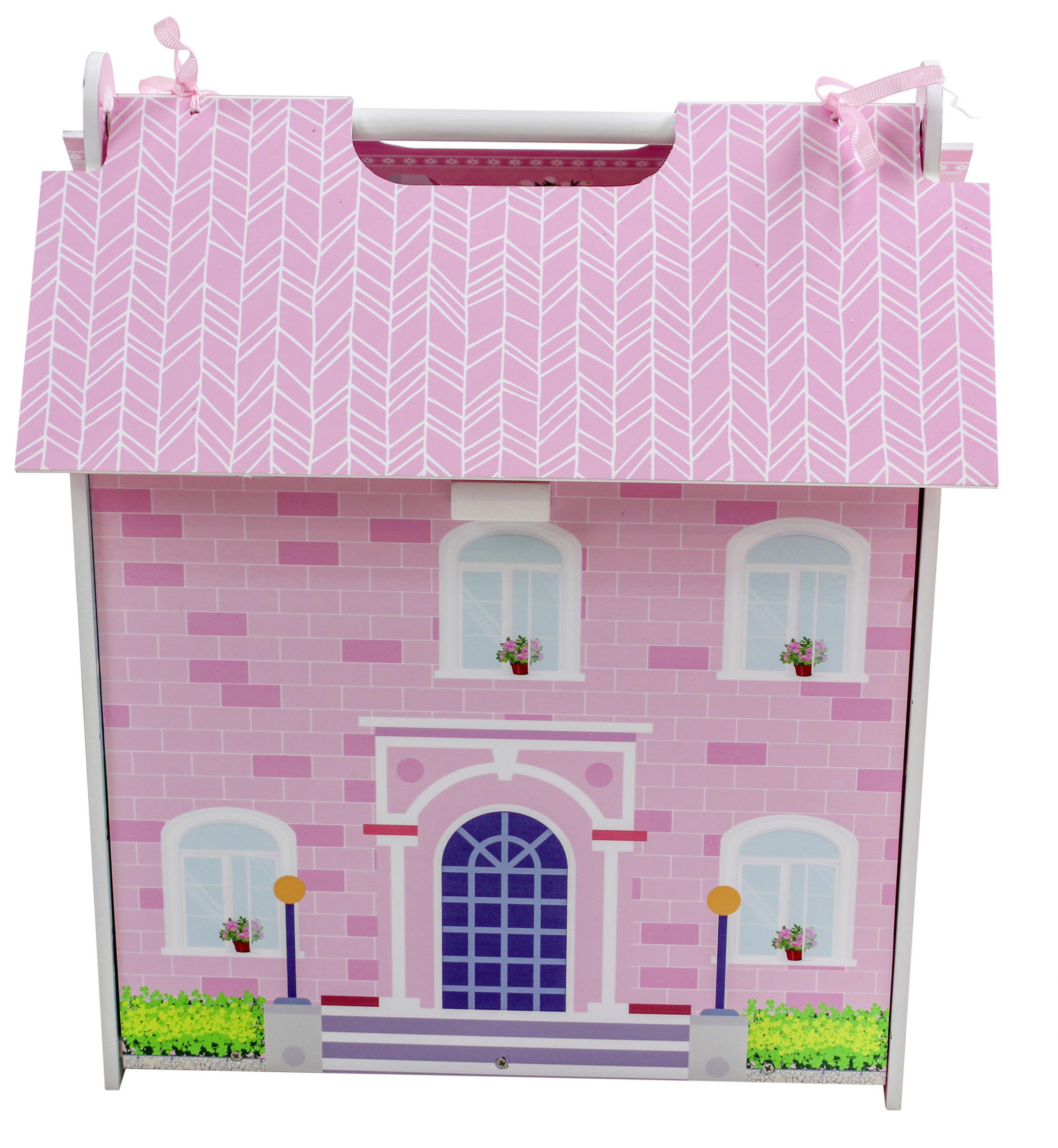 PUPPENHAUS - Multicolor/Rosa, Trend, Holz/Holzwerkstoff (31cm) - My Baby Lou