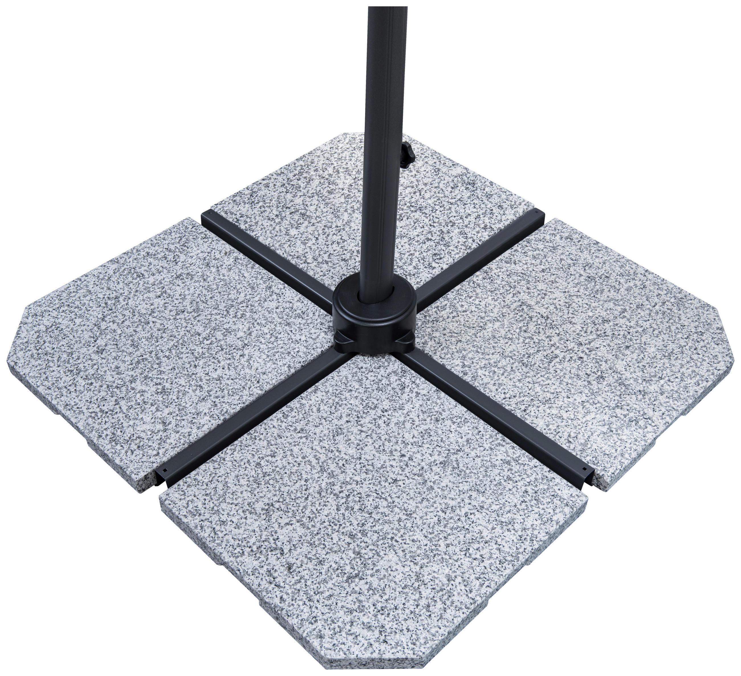 BESCHWERUNGSPLATTE - Grau, Basics, Stein (50/4/50cm) - Doppler