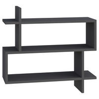 WANDBOARD in 70/65/22 cm Anthrazit  - Anthrazit, Design, Holzwerkstoff (70/65/22cm) - Livetastic