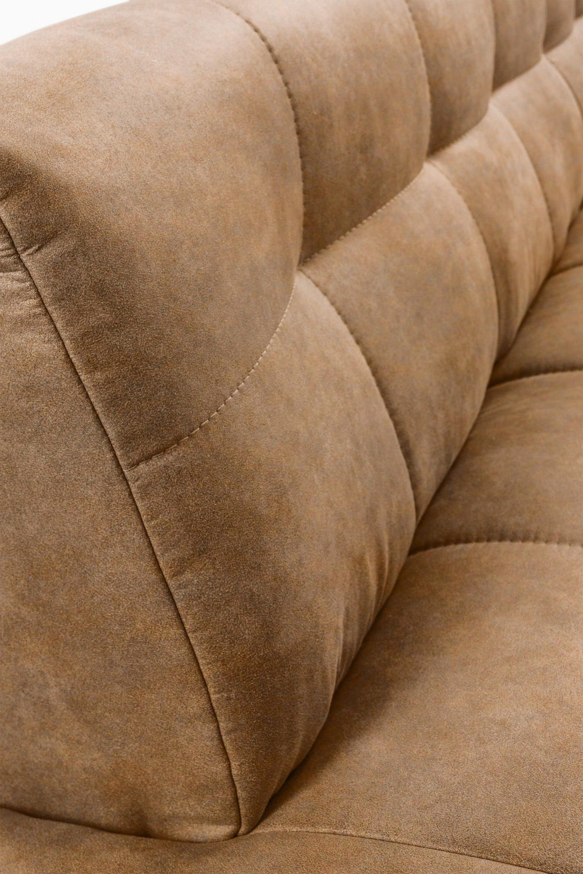 KLUPA KUTNA  konjak  drvo, tekstil, drvni materijal      - konjak/crna, Moderno, drvni materijal/drvo (245/157cm) - Livetastic