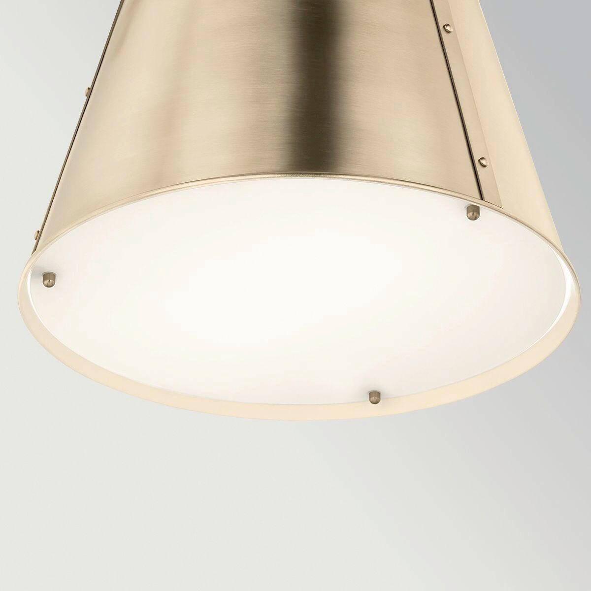 HÄNGELEUCHTE Kichler 57,2/45,7 cm  - Champagner, Design, Metall (57,2/45,7cm) - Elstead Lighting