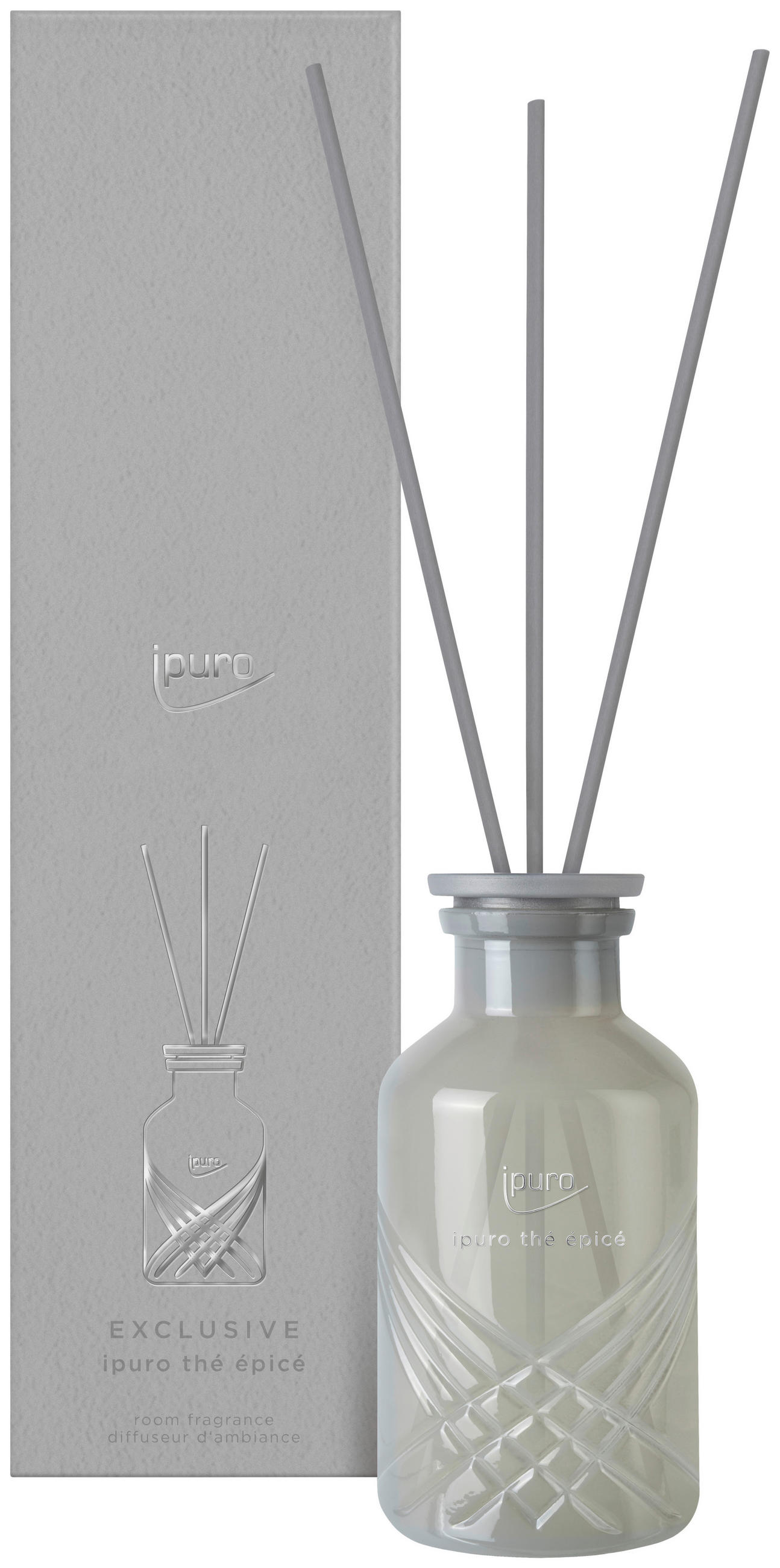 DIFFUSER 240 ml  - Grau, Basics (240ml) - Ipuro