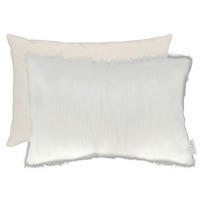 ZIERKISSEN 35/45 cm  - Weiß, Basics, Textil (35/45cm) - Apelt