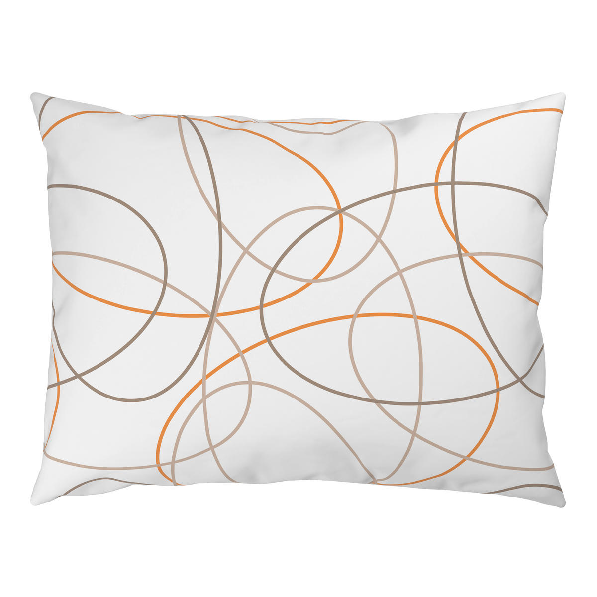 POSTELJINA Mavie 140/200 cm renforcé tkanina braon, bela  - bela/braon, Konvencionalno, tekstil (140/200cm) - Esposa