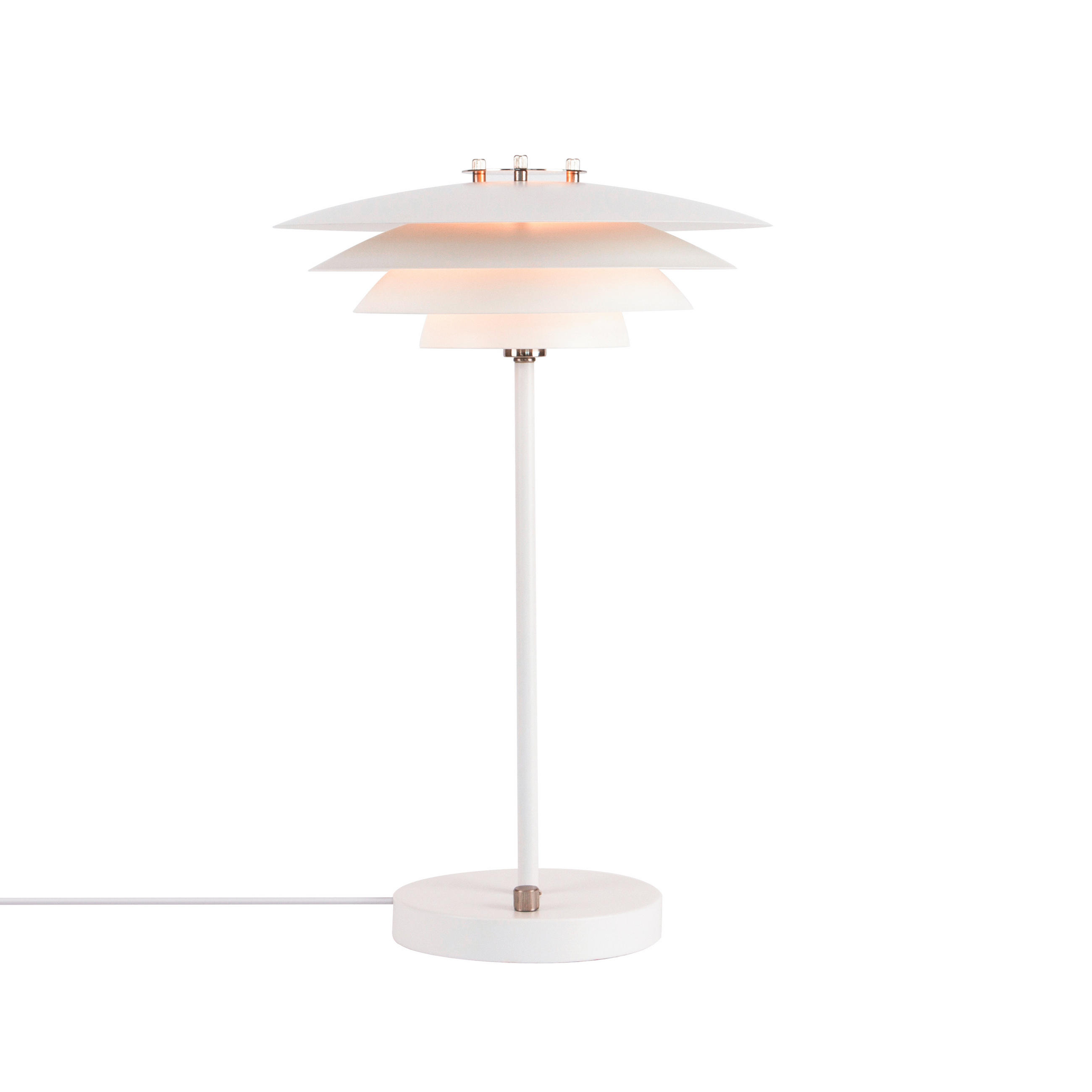 TISCHLEUCHTE Bretagne 30/46 cm   - Weiß, Design, Metall (30/46cm) - Nordlux
