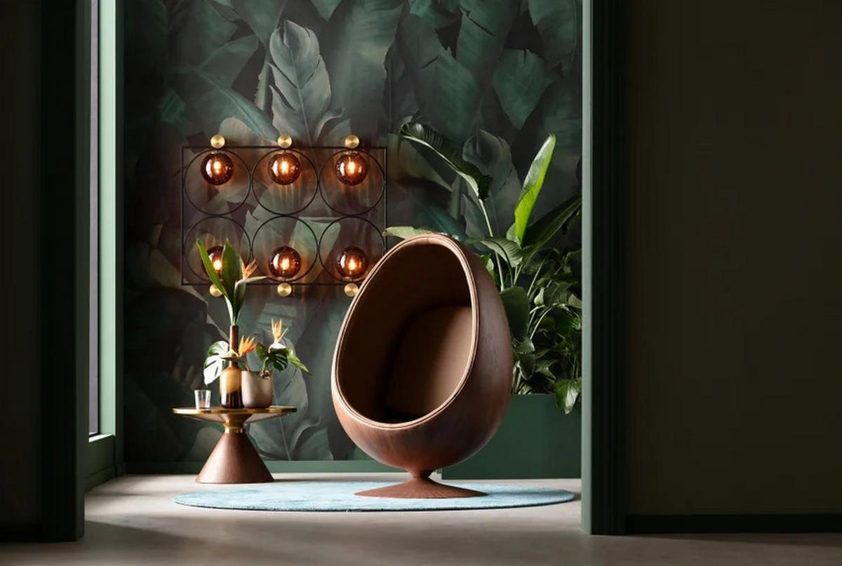 SESSEL in beschichtet Braun, Walnussfarben  - Walnussfarben/Braun, Design, Kunststoff/Textil (89/134/77cm) - Kare-Design