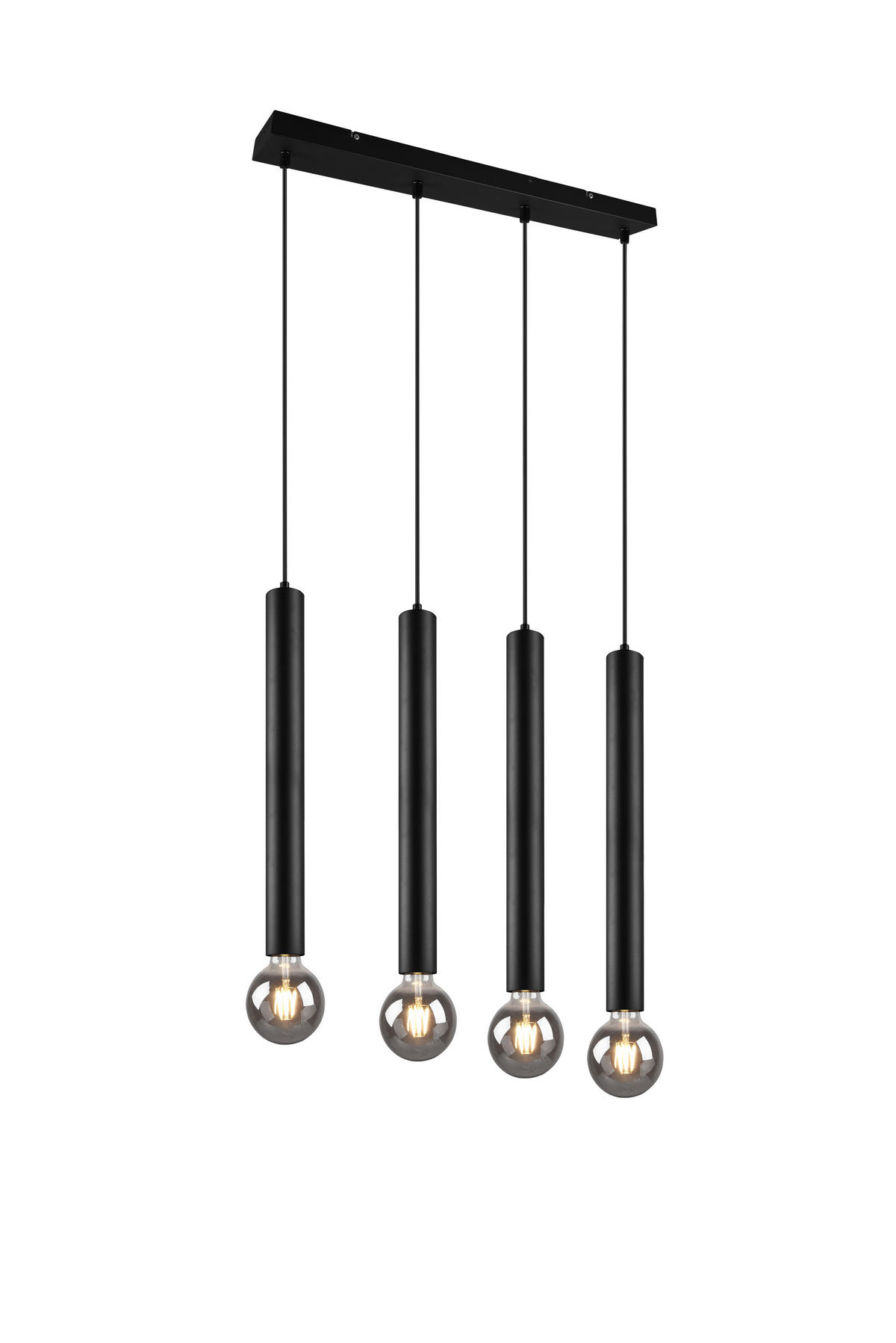VISEČA SVETILKA  Clermont 70/150/9 cm          max. 10  W E27 - črna, Basics, kovina (70/150/9cm)