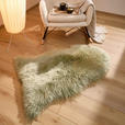 SCHAFFELL 60/90 cm Grün  - Grün, Trend, Fell (60/90cm) - Linea Natura