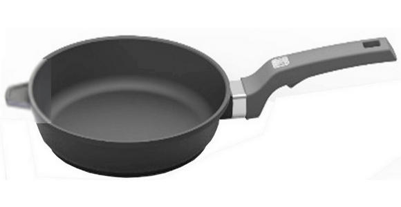 BRATPFANNE Perfect Cooking ILAG®-Antihaftbeschichtung 32 cm  - Klar/Edelstahlfarben, Basics, Glas/Kunststoff (32cm) - Homeware Profession.