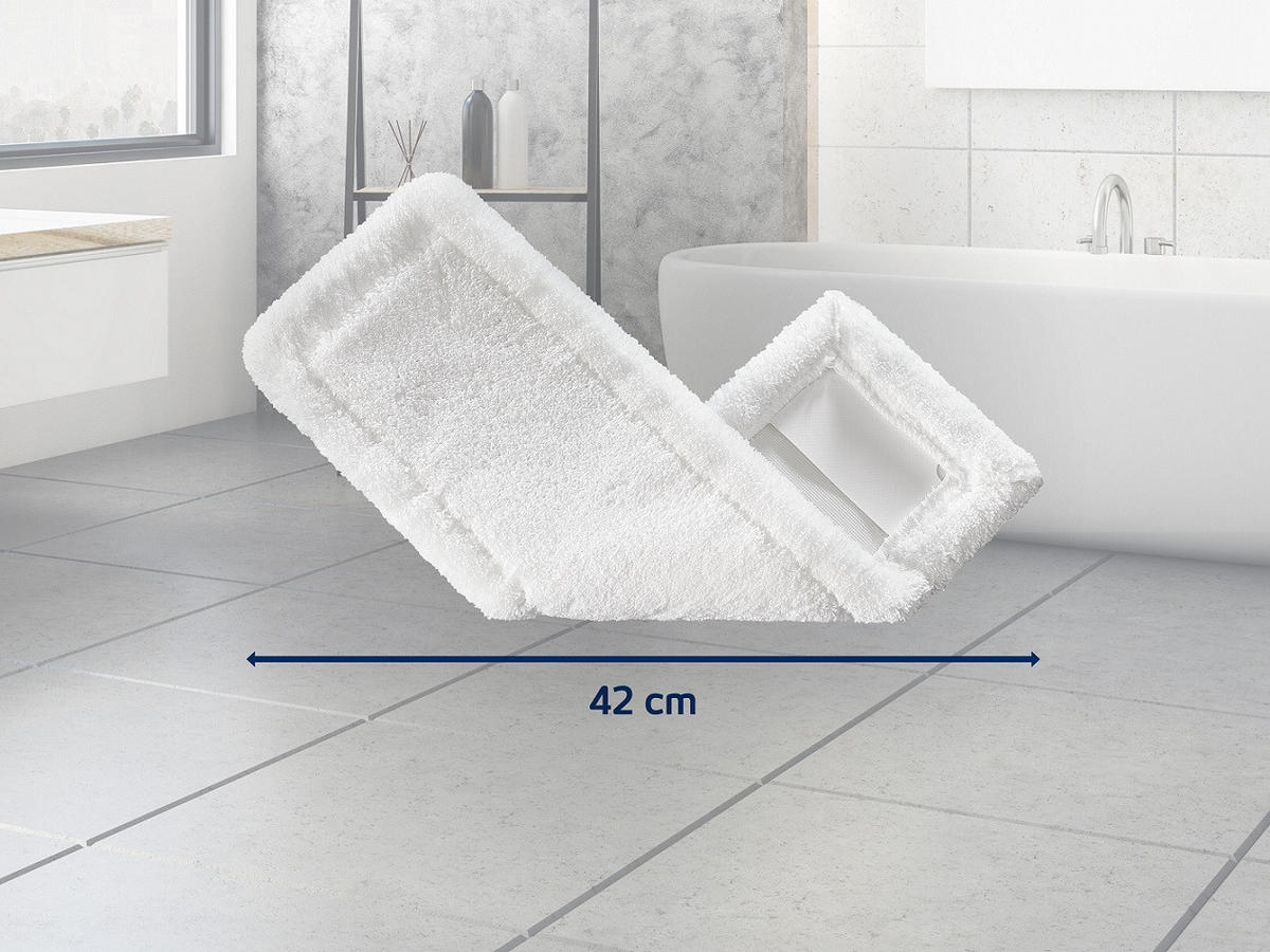 NÁHRADA K MOPU Classic XL - biela, Basics (42cm) - Leifheit
