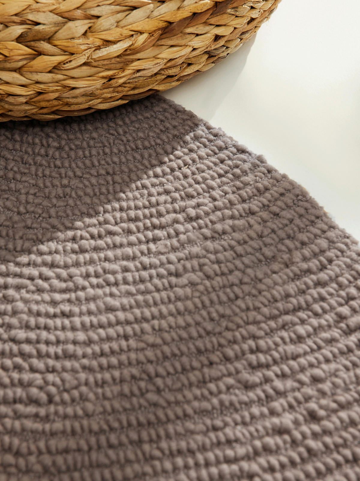 WOLLTEPPICH 200 cm Eleni Taupe  - Taupe, Basics, Textil (200cm)