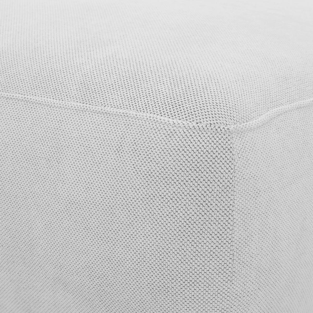 ECKSOFA in Webstoff Creme  - Creme/Schwarz, Modern, Kunststoff/Textil (265/175cm) - MID.YOU