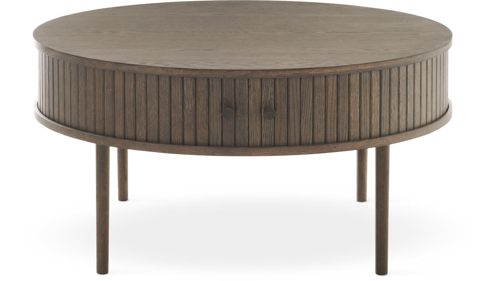 SOFFBORD - mörkbrun, Design, trä (90/90/45cm) - Best Price